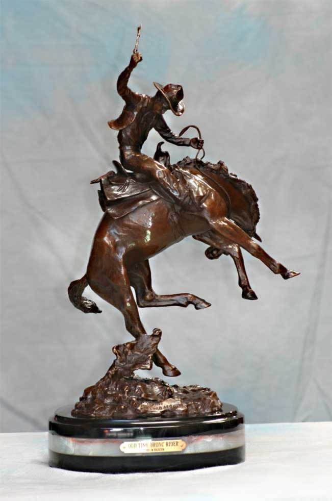 Old Time Bronc Rider