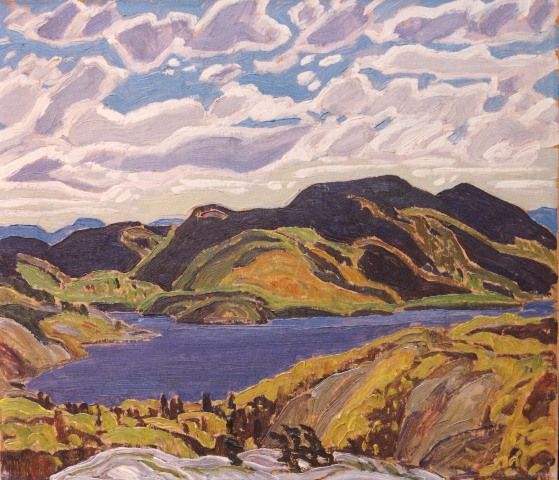 Carmichael, Froud Lake in the Cloche Hills