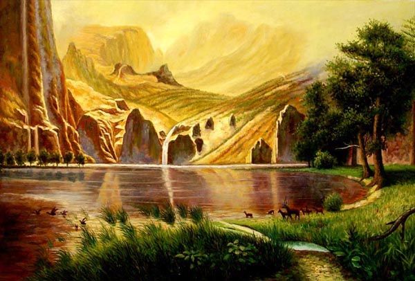 The Hudson River School, Albert Bierstadt: The Sierra