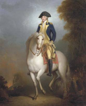 George Washington on Horseback
