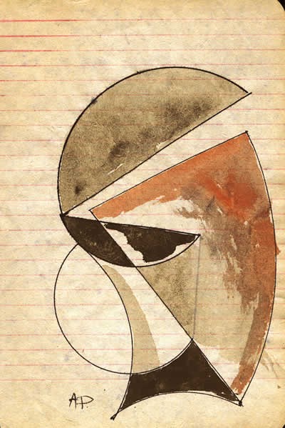 Non-Objective Composition 1917-1918