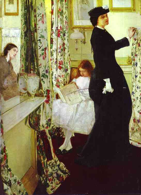 Harmony In Grey And Green, The Music Room