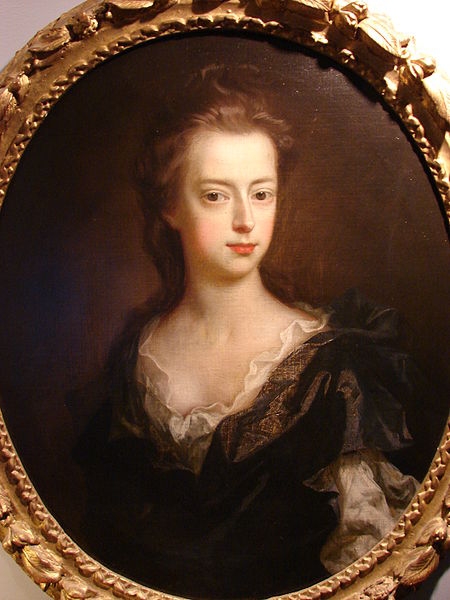 Vanderbank, Portrait of a Lady in a Blue Dress