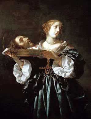  Salome with the Head of John the Baptist, 1665-1670