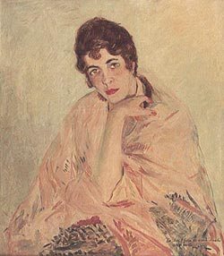 Cesáreo Bernaldo de Quirós, Julia, 1945, óleo sobre tela, 75 x 65 cm 