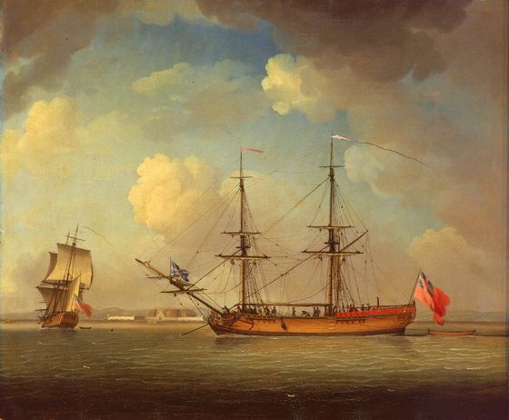 Brooking, Naval Snow 18th Century