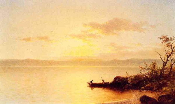 Casilear, Lake at Sunset
