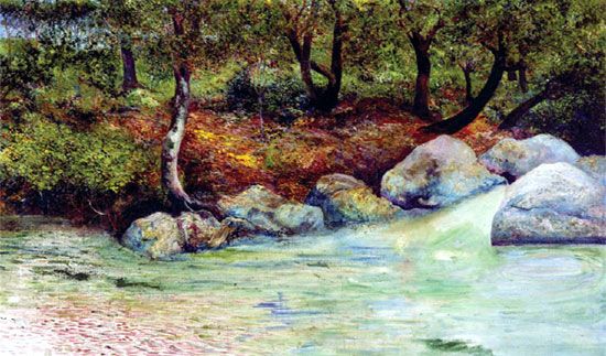 Clausell, Landscape with Woods and River 