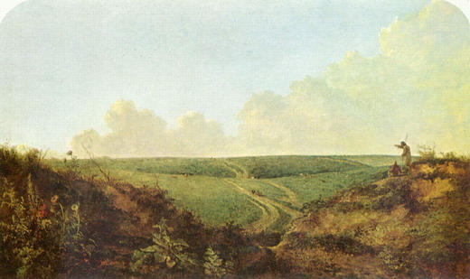 Croce painting, Mousehold Heath