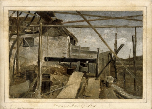 Danby,  A Boat-Builder's Yard