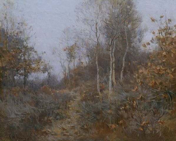 Davis, Winter Morning in the Woods, 1892