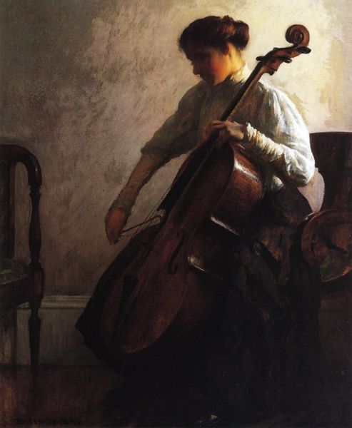 De Camp, The Cellist, 1908