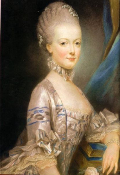 Ducreux painting,Marie Antoinette