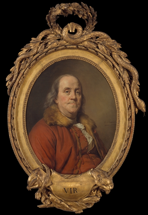 Duplessis, Portrait of Benjamin Franklin, 1778