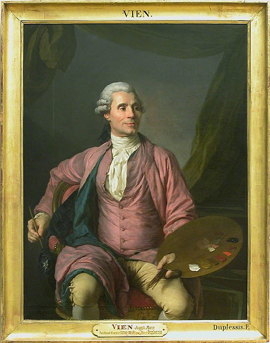 Duplessis, Portrait of Joseph-Marie Vien, 1784 
