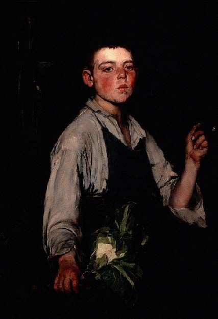 Duveneck, The Cobbler's Apprentice, 1877