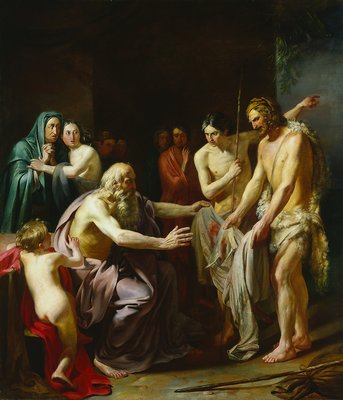 Forty painting, Jacob Recognizing The Robe Of Joseph