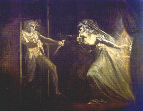Fussli painting, Scene From Macbeth