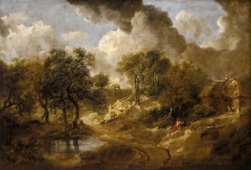 Gainsborough, Landscape in Suffolk 1748