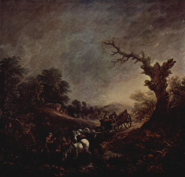 Gainsborough, Sunset 1760