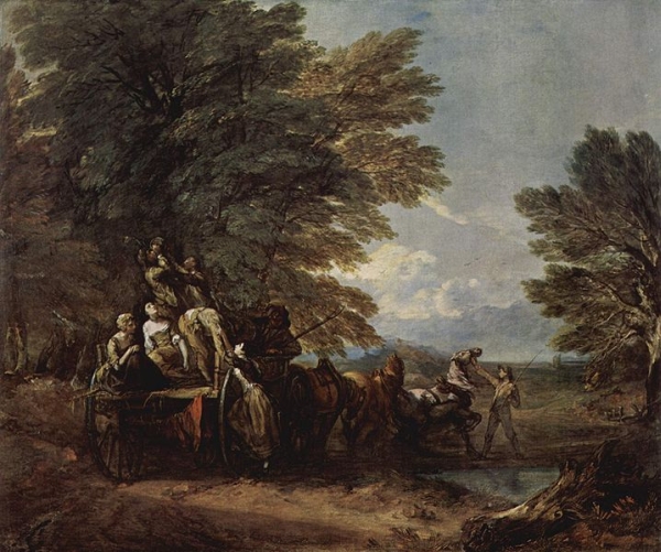 Gainsborough,  Harvest Wagon 1767