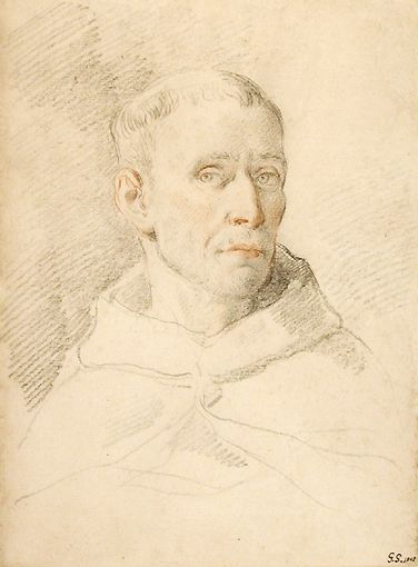 Gaetano Gandolfi painting,Portrait of a Cleric