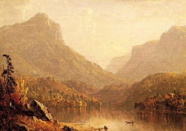 Gifford, A Lake Scene, 1861 