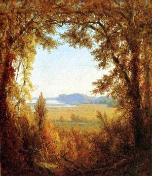 Gifford, Hook Mountain on the Hudson River, 1867