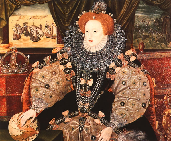 Gower painting, Elizabeth I (Armada Portrait)