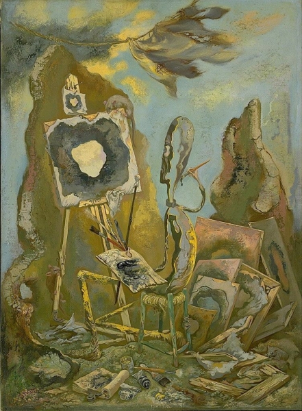 Grosz, The Painter of the Hole I 