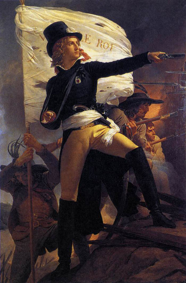 Guerin painting, Henri de la Rochejaqeulin