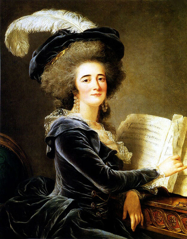 Labille-Guiard painting, Portrait of Madame de Selve