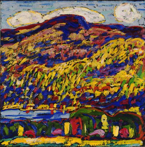 Mountain Lake-Autumn, 1910