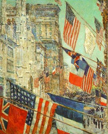 Hassam, Allies Day, May 1917