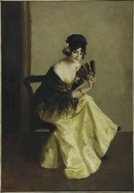 Henri, Girl with Fan, 1911