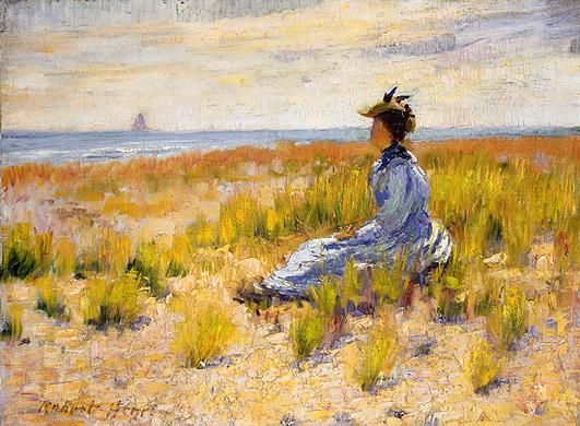 Henri, Girl Seated by the Sea