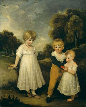 Hoppner painting, The Sackville Children