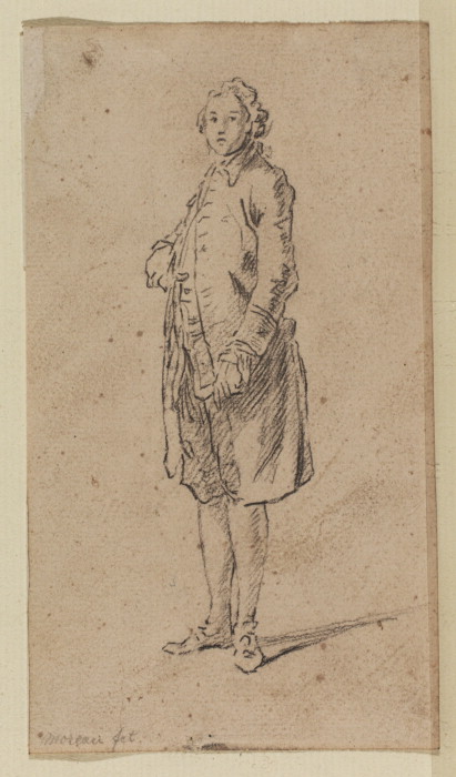 Moreau sketch, Standing Man