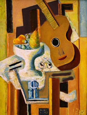 Latapie, The Guitar with the Fruit Dish
