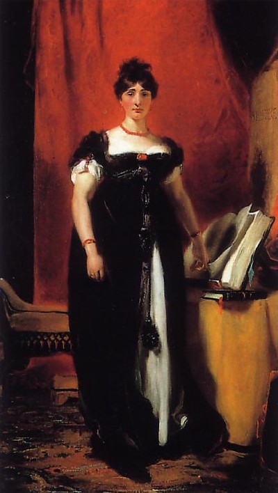 Lawrence painting, Mrs. Siddons