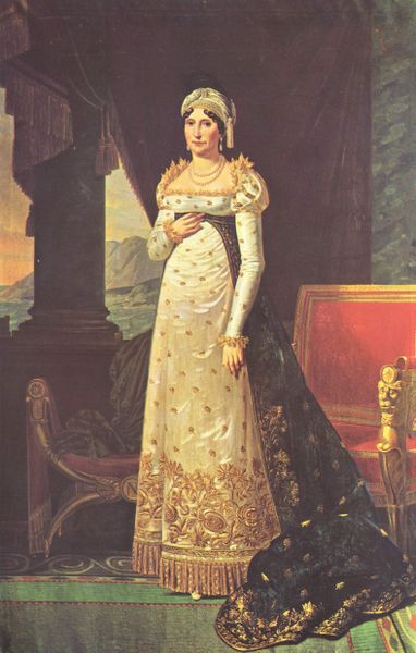 Lefevre painting, Letizia Bonaparte