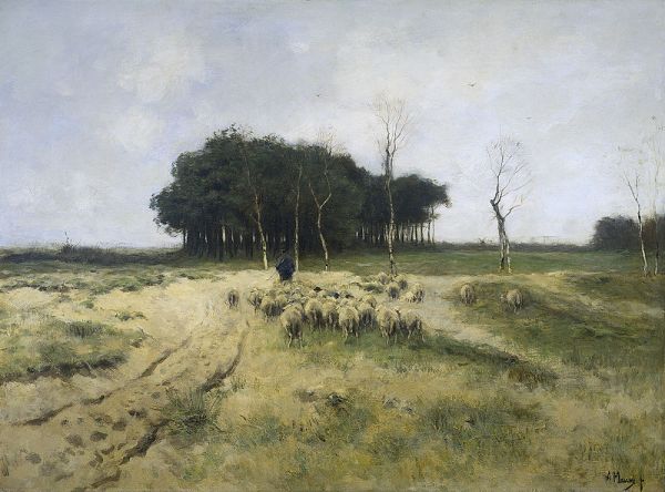Mauve, Heath at Laren, 1887