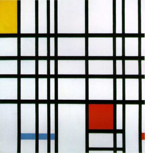 Mondrian, Composition with Red, Yellow and Blue