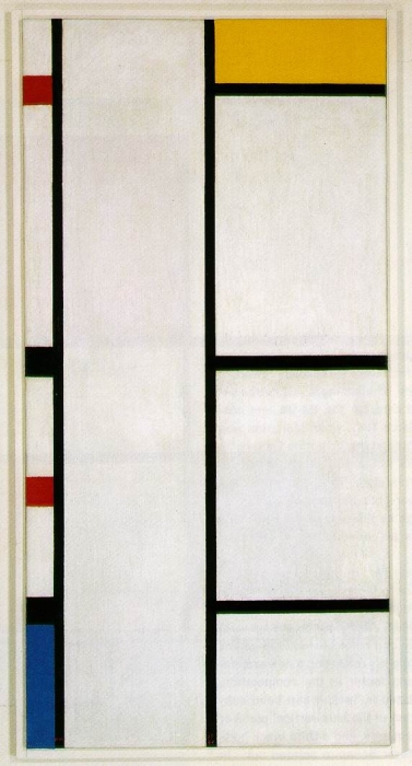 Mondrian, Composition No. III Blanc-Jaune