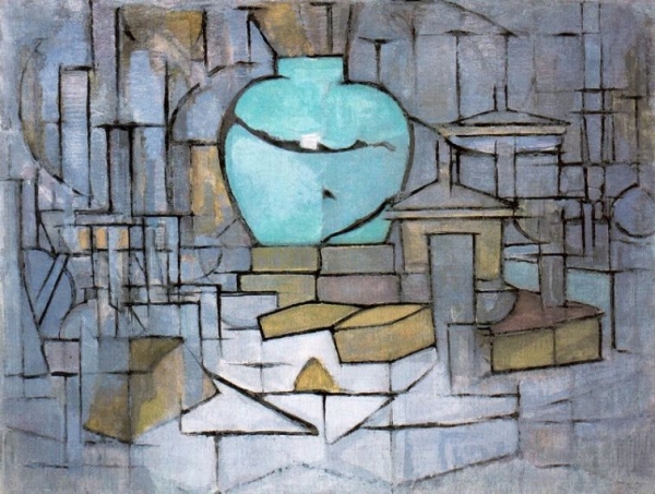 Mondrian, BodegÃ³n con jarra de jengibre II