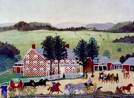 Grandma Moses, The Old Checkered House