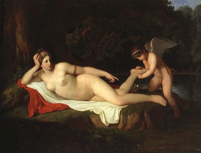 Nahl painting, Orpheus and Eurydice