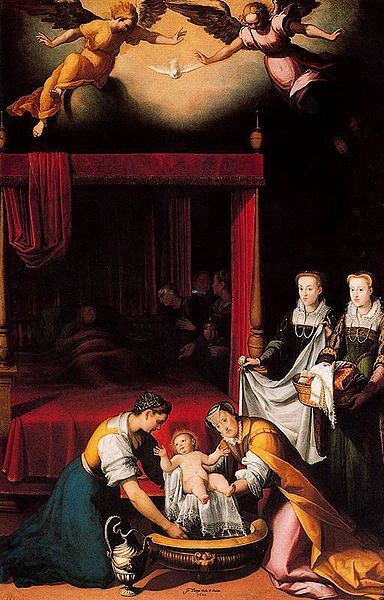 Pantoja, Birth of a Virgin, 1603