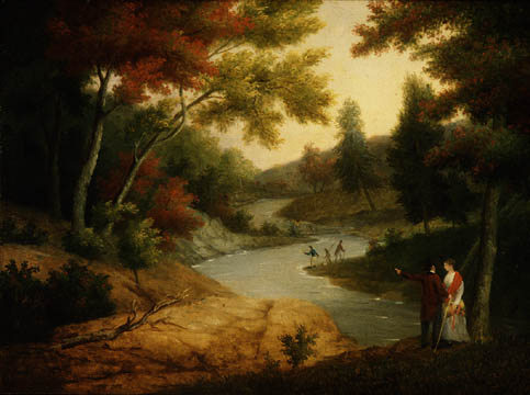 View of the Wissahickon 1830