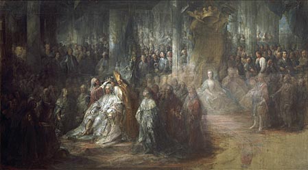 Pilo painting, Coronation of Gustaf III